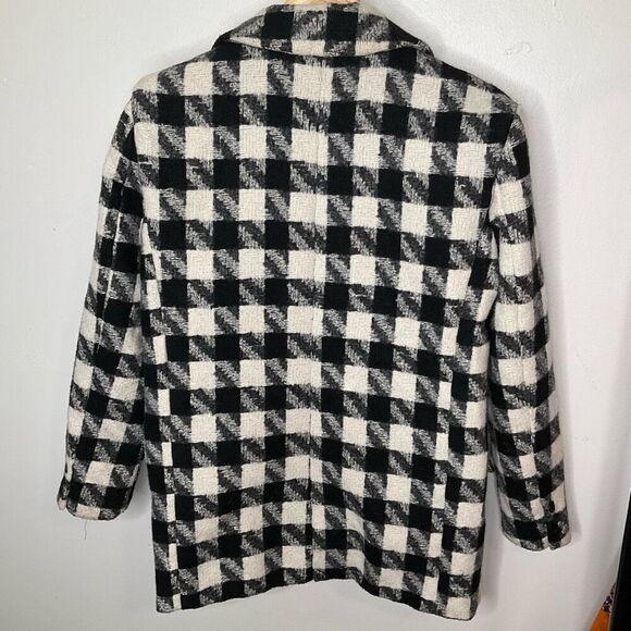 BlankNYC Oversized Houdstooth Print Blazer - Picture 3 of 7